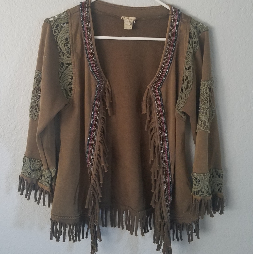 Gimmicks Fringe Jacket